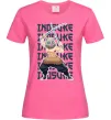 Женская футболка Demon Slayer Inosuke Ярко-розовый фото