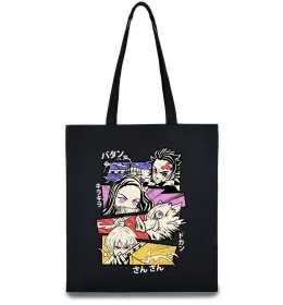 Эко-сумка Demon Slayer Manga Черный фото