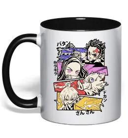 Чашка с цветной ручкой