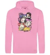 Мужская толстовка (худи) Demon Slayer Manga Розовый фото