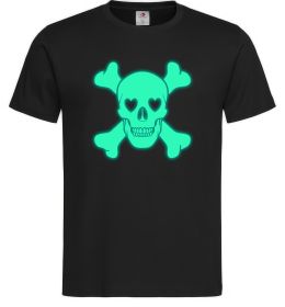 Мужская футболка Череп люмінесцентний
