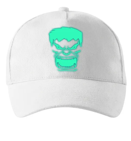Кепка Халк Люмінесцентний Белый фото