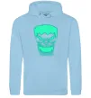 Мужская толстовка (худи) Халк Люмінесцентний Голубой фото