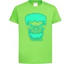 Дитяча футболка Халк Люмінесцентний Лаймовий фото
