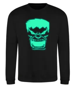 Свитшот Халк Люмінесцентний Черный фото