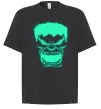 Футболка Оверсайз Халк Люмінесцентний Чорний фото