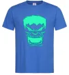 Мужская футболка Халк Люмінесцентний Ярко-синий фото