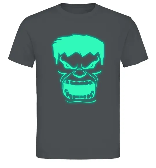 Мужская футболка Халк Люмінесцентний Графит фото