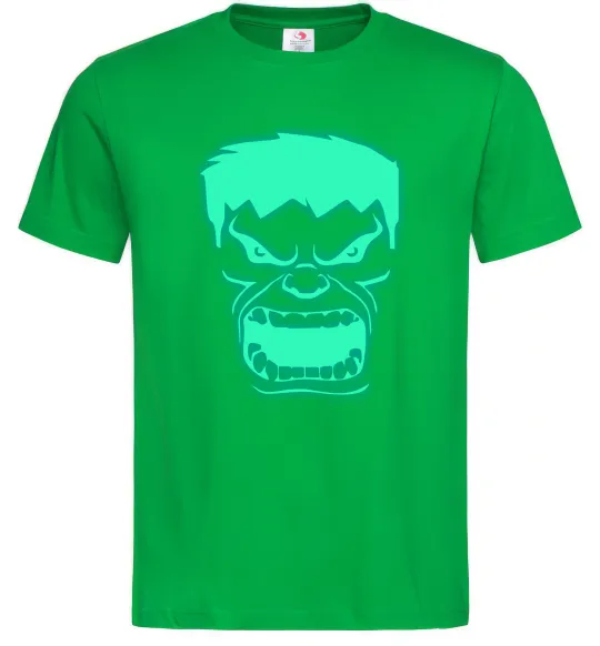 Мужская футболка Халк Люмінесцентний Зеленый фото