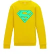 Дитячий світшот Superman люмінесцентний Сонячно жовтий фото