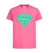 Детская футболка Superman люмінесцентний Ярко-розовый фото