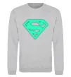 Свитшот Superman люмінесцентний Серый меланж фото