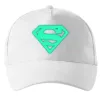 Кепка Superman люмінесцентний Белый фото