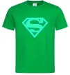 Чоловіча футболка Superman люмінесцентний Зелений фото