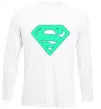 Лонгслив Superman люмінесцентний Белый фото