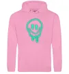 Жіноча толстовка (худі) Смайл люмінесцентний Рожевий фото