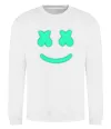 Свитшот Смайл з хрестиками люмінесцентний Белый Свитшот Смайл з хрестиками люмінесцентний Белый фото