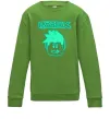 Детский Свитшот Роблокс світловідбиваючий люмінесцентний Лаймовый фото