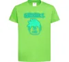 Дитяча футболка Роблокс люмінесцентний Лаймовий фото