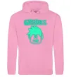 Мужская толстовка (худи) Роблокс світловідбиваючий люмінесцентний Розовый фото