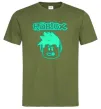 Мужская футболка Роблокс люмінесцентний Оливковый фото