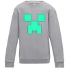 Детский Свитшот Кріпер люмінесцентний Серый меланж фото