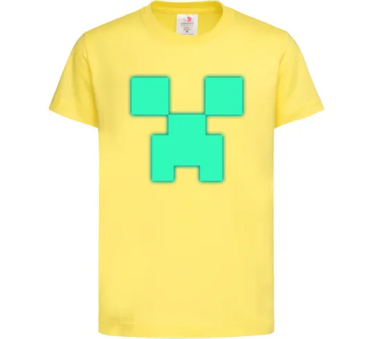Дитяча футболка Кріпер люмінесцентний Лимонний фото