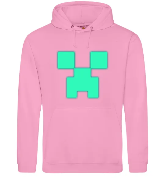 Мужская толстовка (худи) Кріпер люмінесцентний Розовый фото