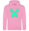 Мужская толстовка (худи) Кріпер люмінесцентний Розовый фото