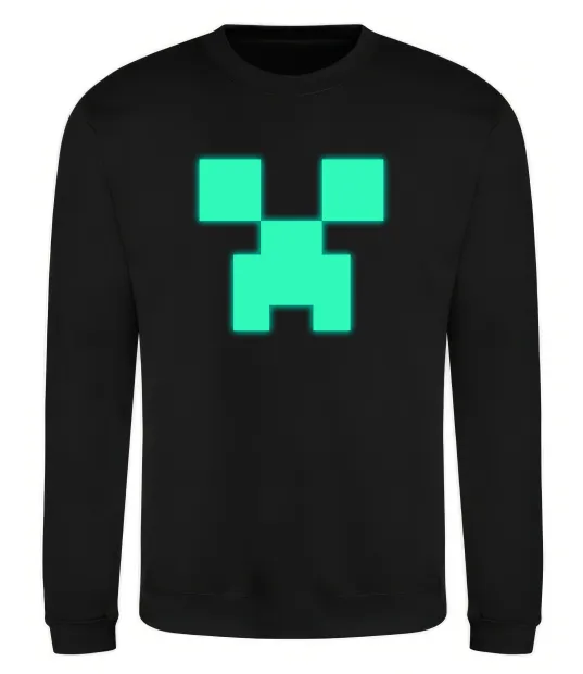 Світшот Кріпер люмінесцентний Чорний фото