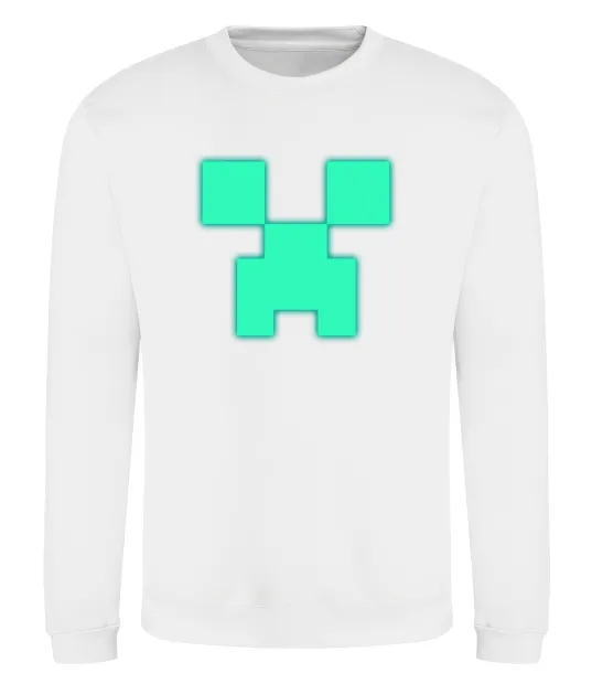 Світшот Кріпер люмінесцентний Білий фото