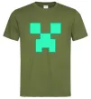 Чоловіча футболка Кріпер люмінесцентний Оливковий фото