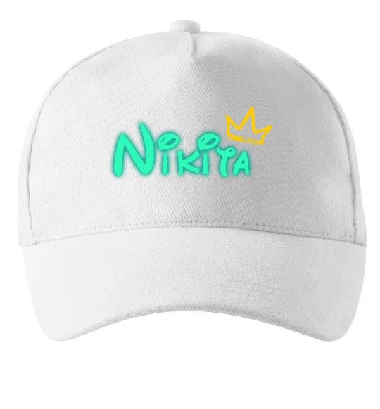Кепка Іменний люмінесцентний Белый фото
