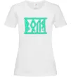 Женская футболка Воля люмінесцентний Белый Женская футболка Воля люмінесцентний Белый фото