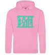 Женская толстовка (худи) Воля світлонакопичувальний напис Розовый фото