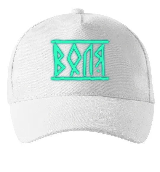 Кепка Воля люмінесцентний Білий фото