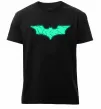 Чоловіча преміум футболка Бетмен Світловідбиваючий принт Чорний Чоловіча преміум футболка Бетмен Світловідбиваючий принт Чорний фото