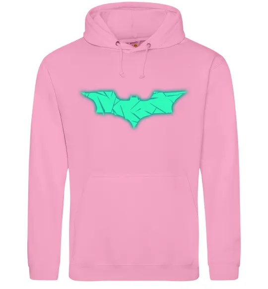 Жіноча толстовка (худі) Бетмен Світловідбиваючий принт Рожевий фото