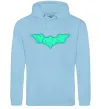 Жіноча толстовка (худі) Бетмен Світловідбиваючий принт Блакитний фото