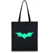 Еко-сумка Бетмен Люмінесцентний Чорний фото