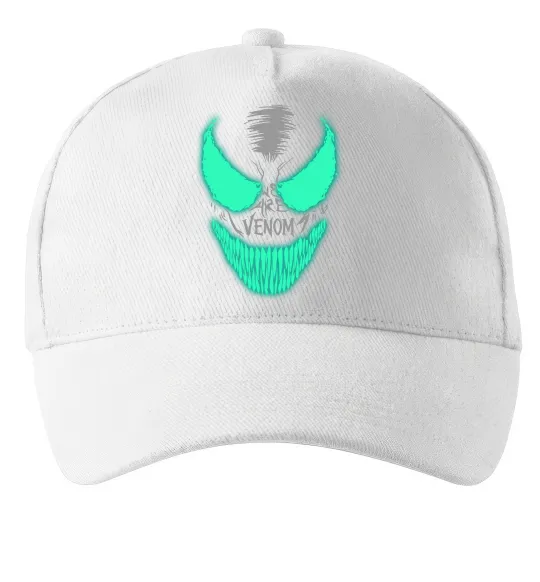 Кепка Venom we are люмінесцентний Белый фото