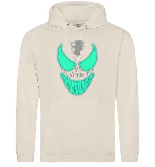 Мужская толстовка (худи) Venom we are люмінесцентний Таш фото