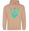 Женская толстовка (худи) Venom we are люмінесцентний Песочный фото