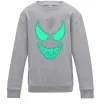 Детский Свитшот Venom we are люмінесцентний Серый меланж фото
