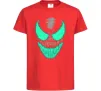 Детская футболка Venom we are люмінесцентний Красный фото