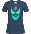 Жіноча футболка Venom we are люмінесцентний Темно-синій фото