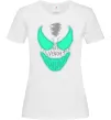 Жіноча футболка Venom we are люмінесцентний Білий фото