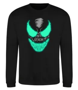 Свитшот Venom we are люмінесцентний Черный фото