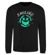 Свитшот Smiling люмінесцентний Черный фото