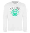 Свитшот Smiling люмінесцентний Белый фото